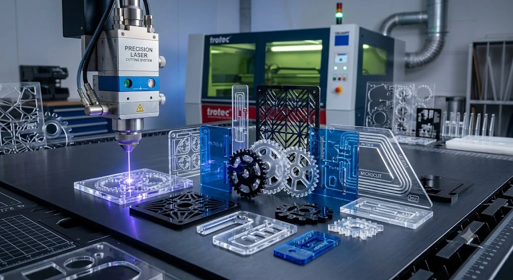 Custom Laser Cut Acrylic Components