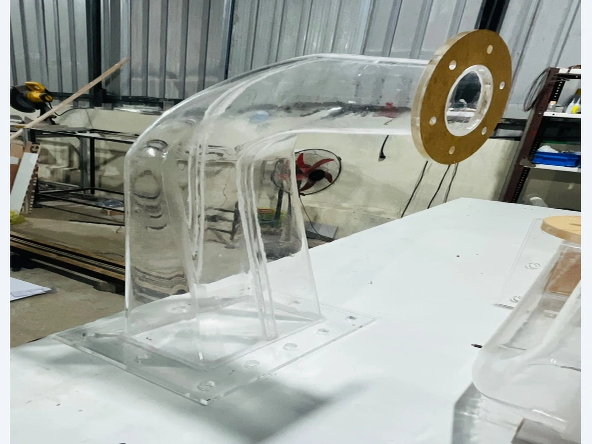 Acrylic Forming Bending Cover