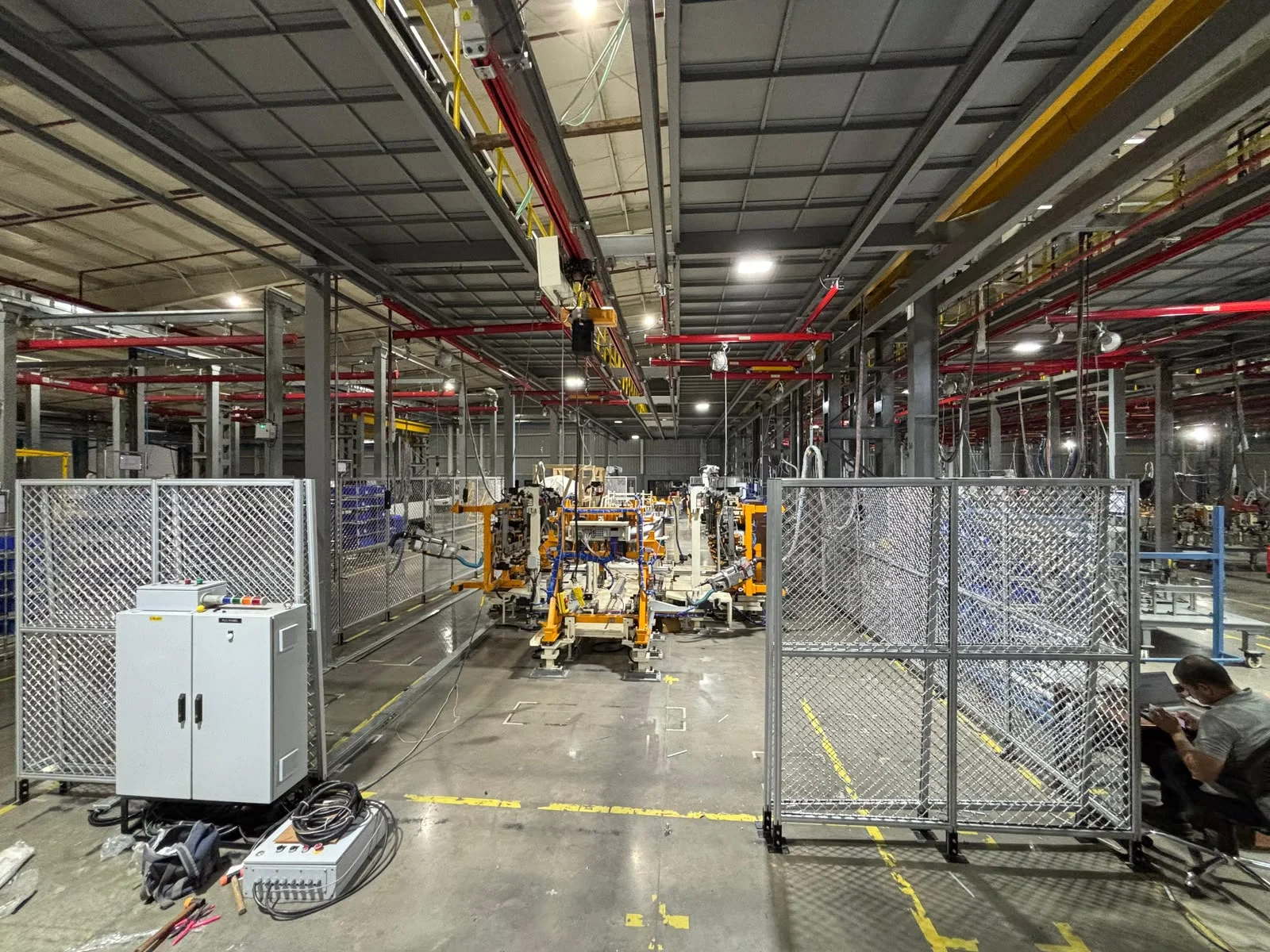 Aluminium Section Mesh Guard Enclosure