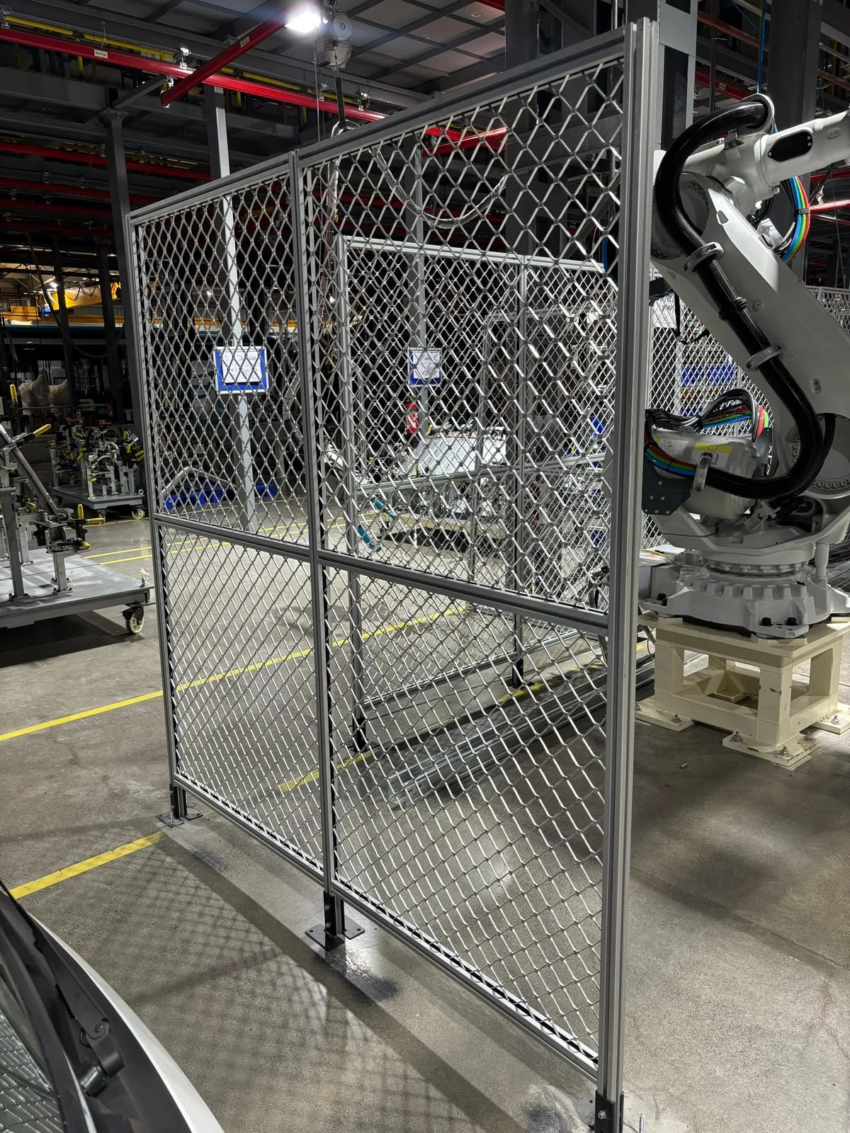 Aluminium Modular Safety Guard Fence
