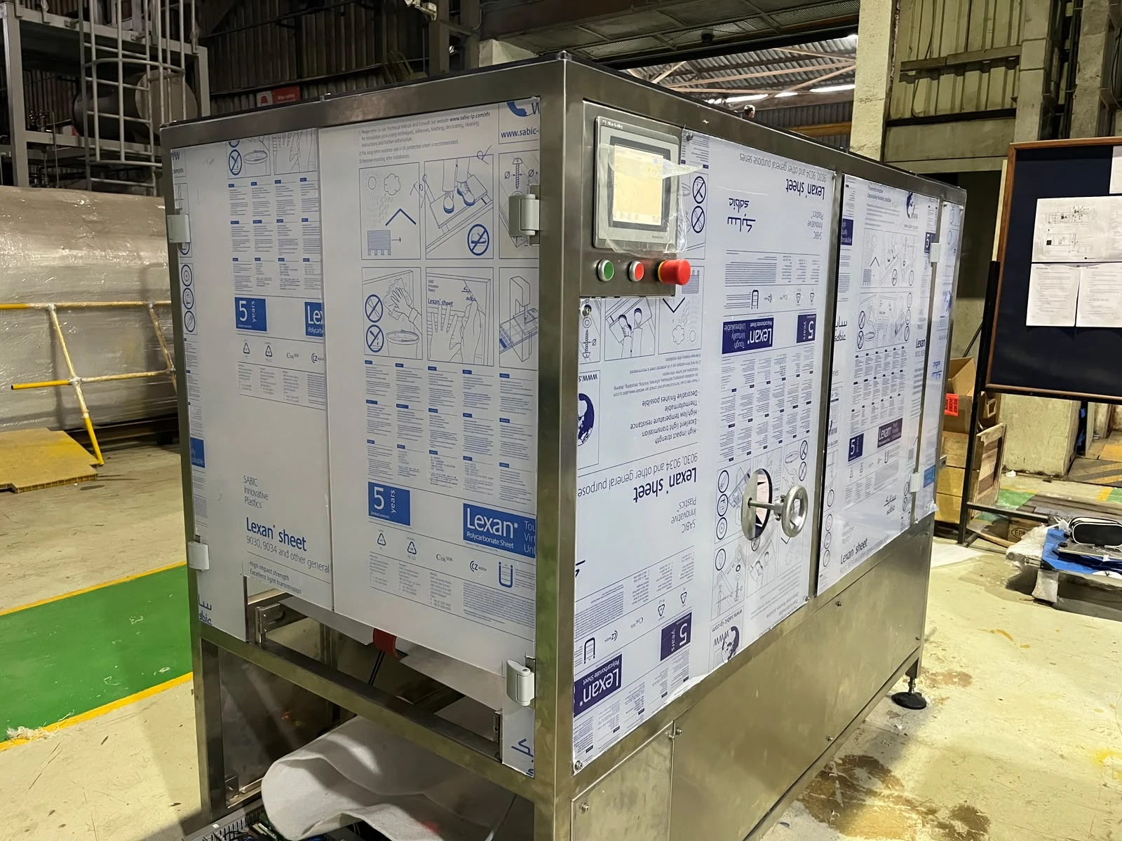 Polycarbonate Cover With Doors